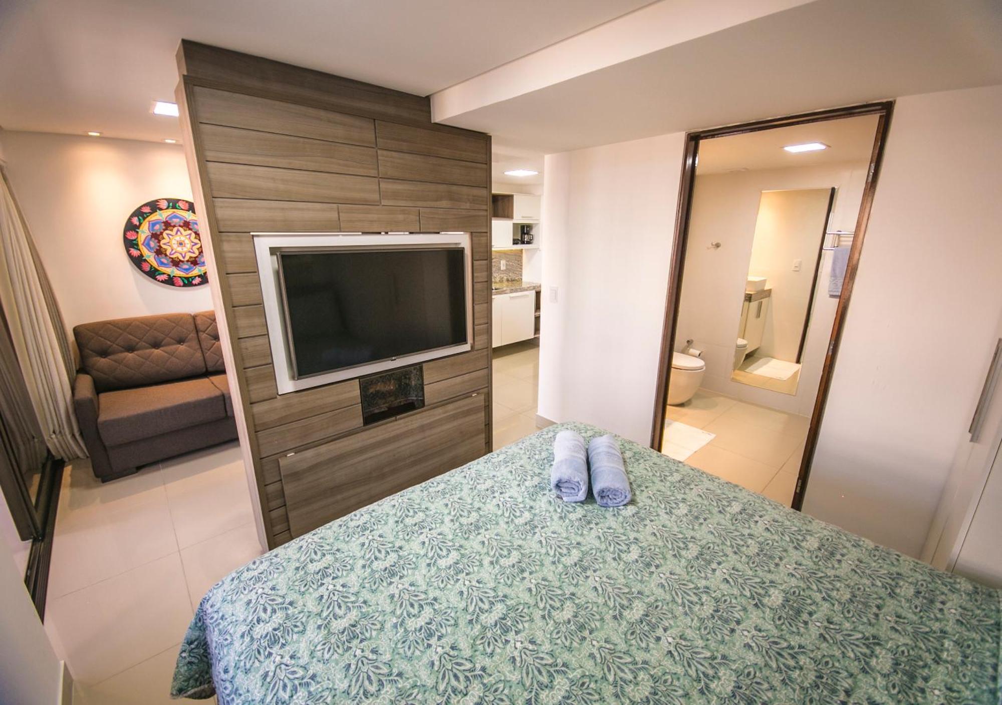 Goldflat Cabo Branco By Penareiaturbr Aparthotel João Pessoa Szoba fotó